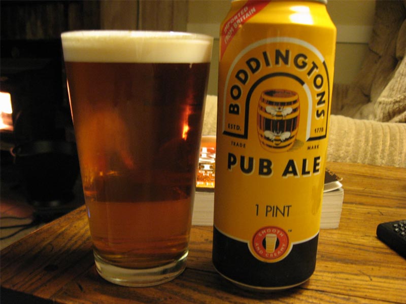 Boddingtons Pub Ale Widget