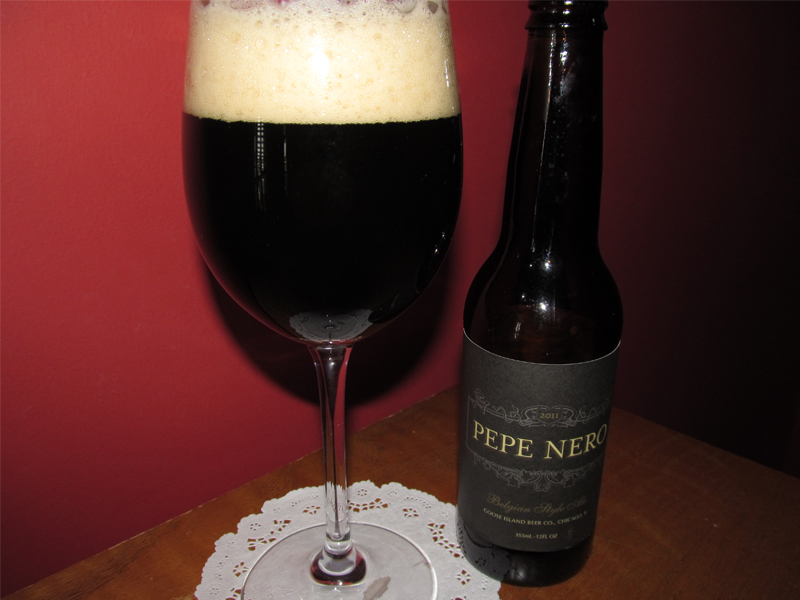 Goose Island Pepe Nero Belgian-Style Farmhouse Ale