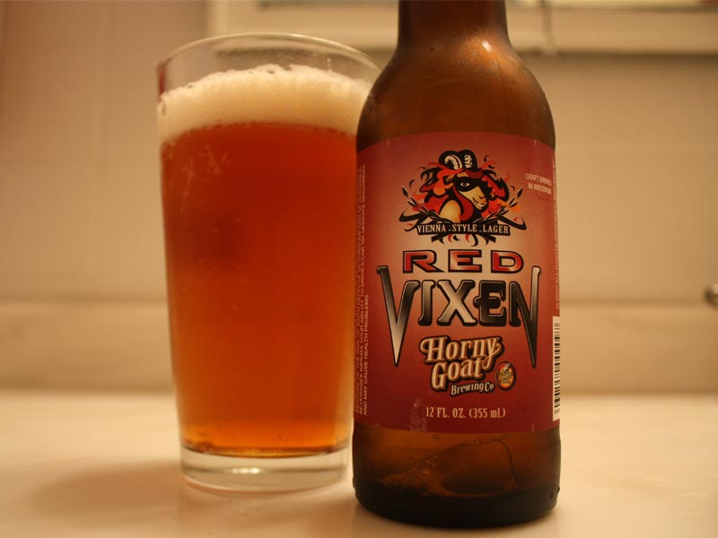 Horny Goat Red Vixen Vienna Style Lager