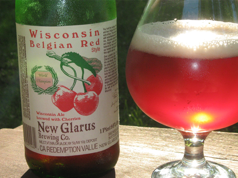 New Glarus Wisconsin Belgian Red