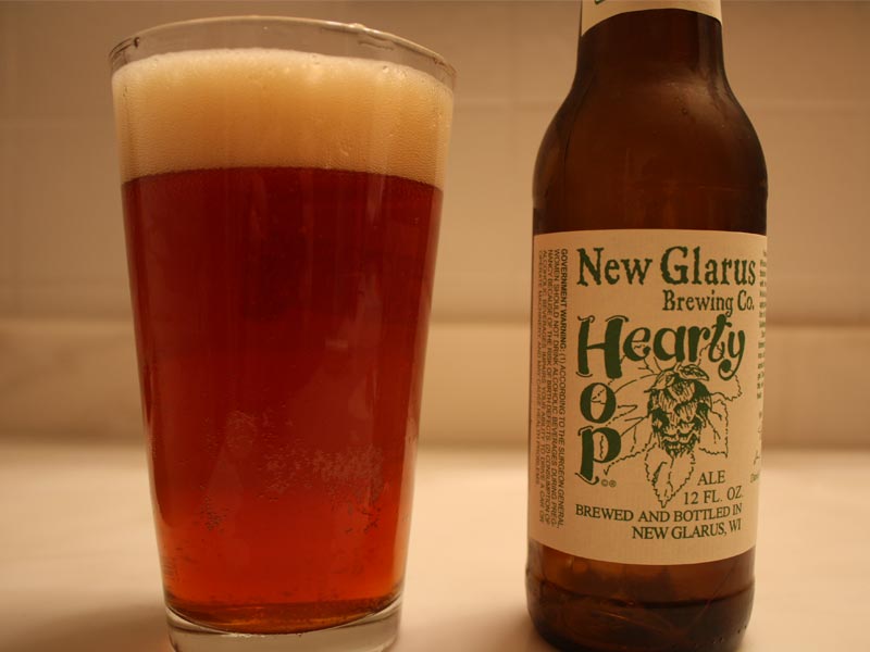 New Glarus Hop Hearty Ale