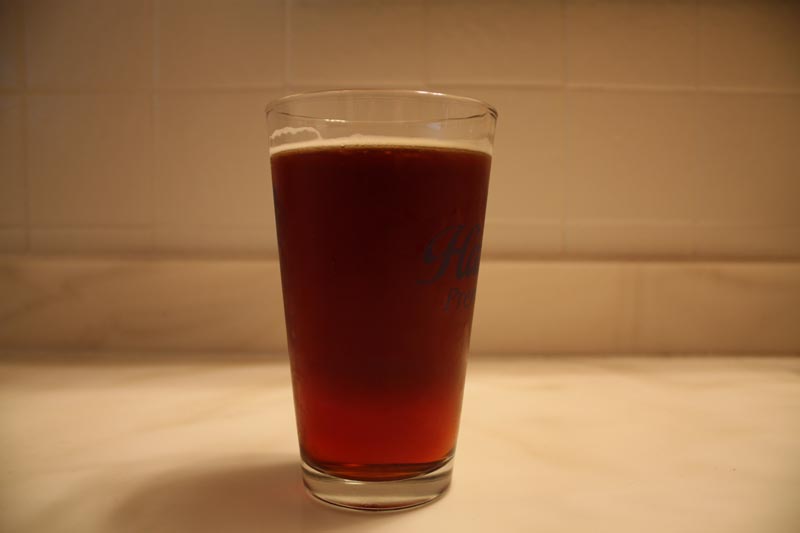Homebrew Red Ale #5